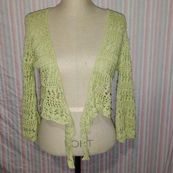 5For$12 Vintage Knit Tie Top - Picture 2 of 6